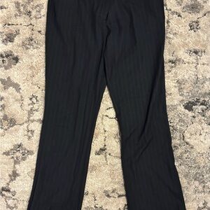 Express Black Pinstripe Pants